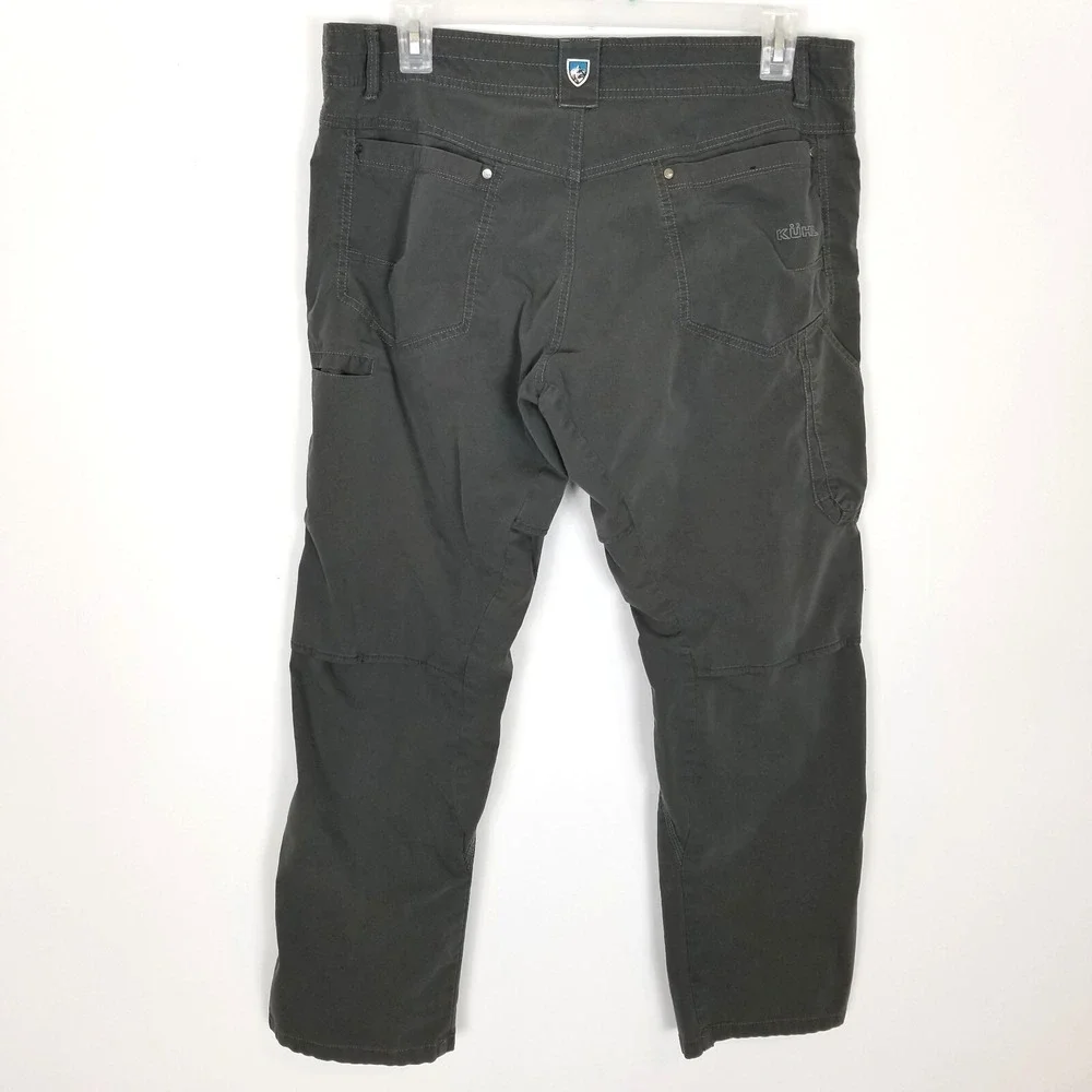 KUHL Men Konfidant Air Pants Sz 38 x 30 Gray Performance Hiking Work Durable‎